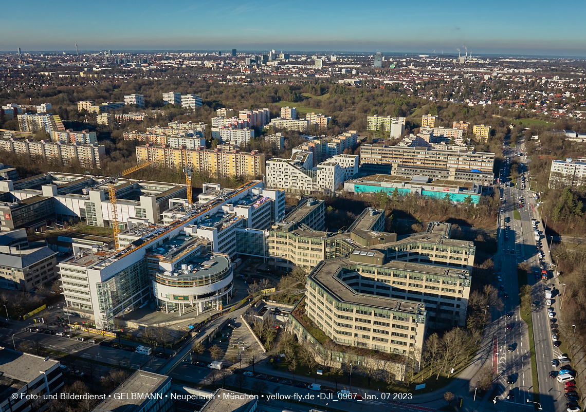 07.01.2023 - Umgebung in Neuperlach